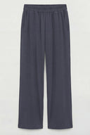 Indigo Modal Yumuşak Kumaş Bel Lastikli Geniş Paça Alt