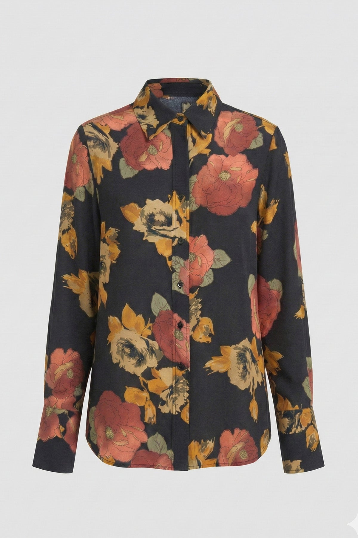 Autumn Rose Premium Kupro Gömlek