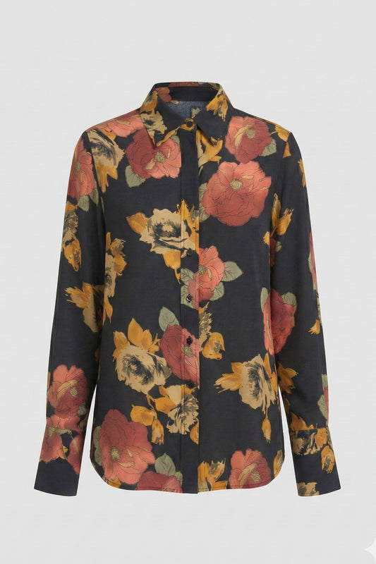 Autumn Rose Premium Kupro Gömlek