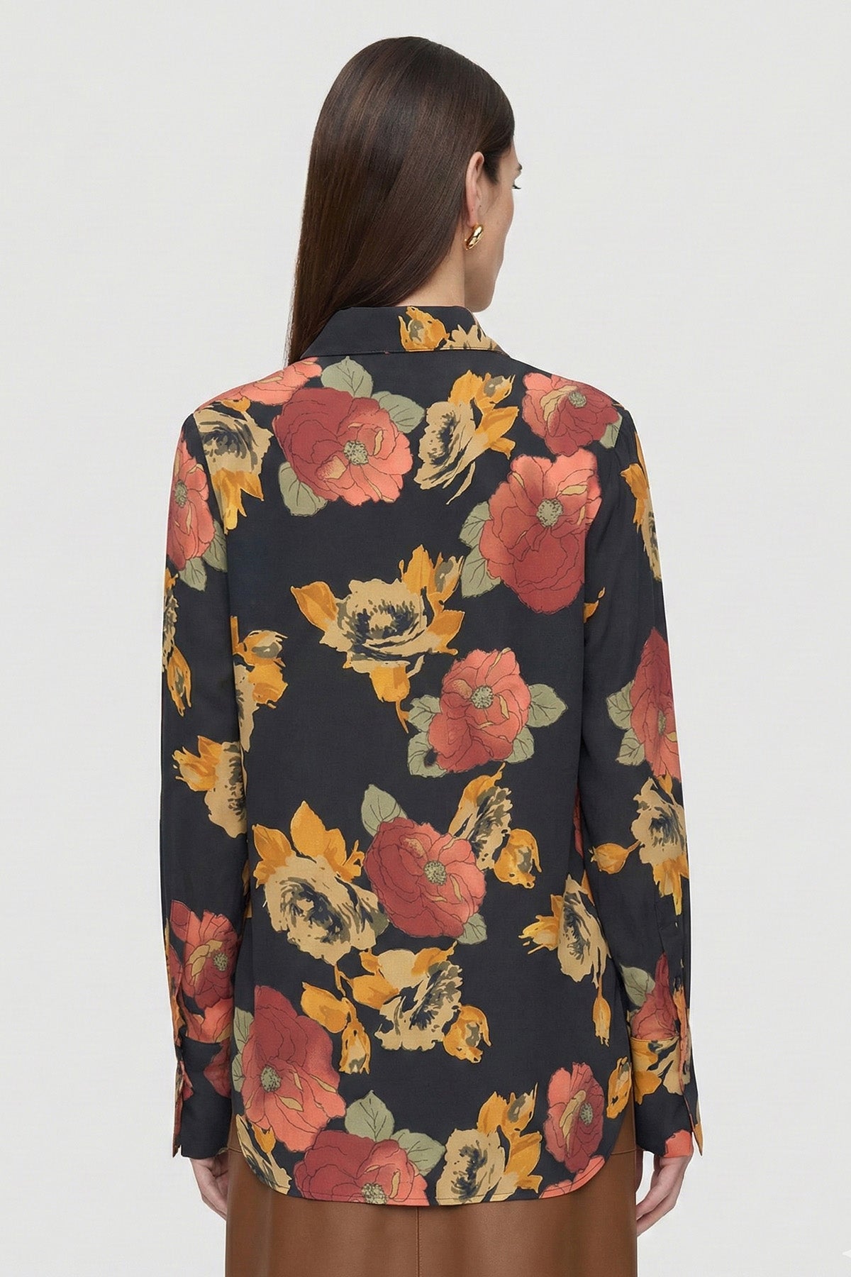 Autumn Rose Premium Kupro Gömlek