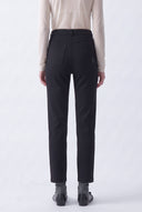 Women's High Waist Body Shaper Black Knitted Pants