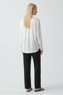 Beige High Waist Relaxed Fit Straight Leg Women's Cargo Pants